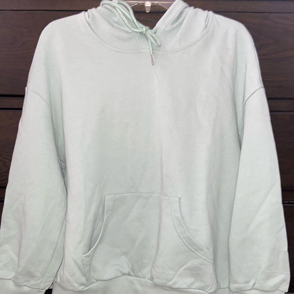 Oversized Matcha Green Hoodie